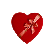 Leonidas Samt-Herzdose - 400 g