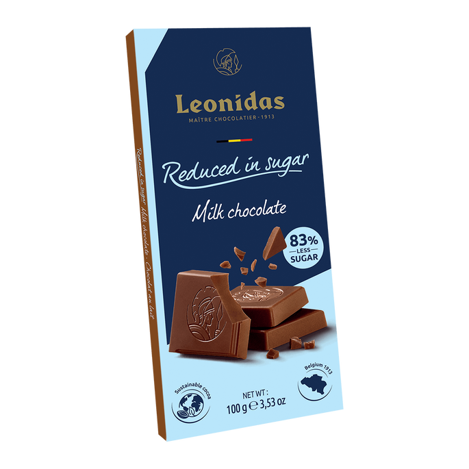 Tablet suikergereduceerd melk 100G