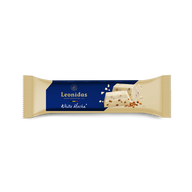 Barre Chocolat&eacute;e Blanc et Perles Moka 50g