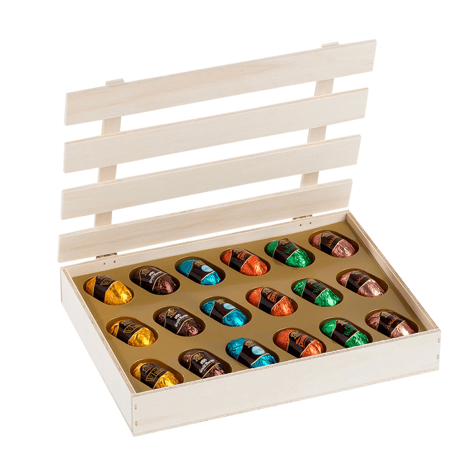 Leonidas Caisse en Bois Pralines &agrave; la Liqueur, 240 g