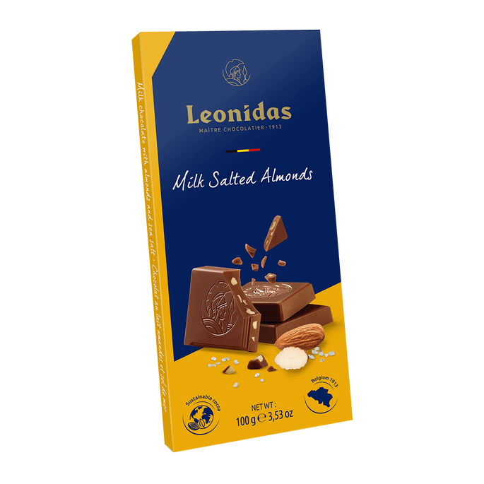 Tablet salted almonds milk 100G