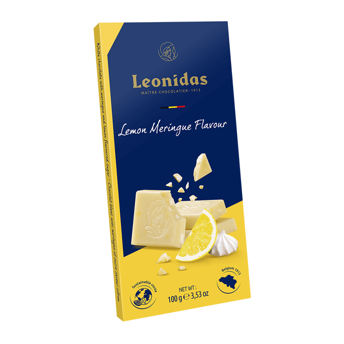 Tablette m&eacute;ringue Sav. citron blanc 100g
