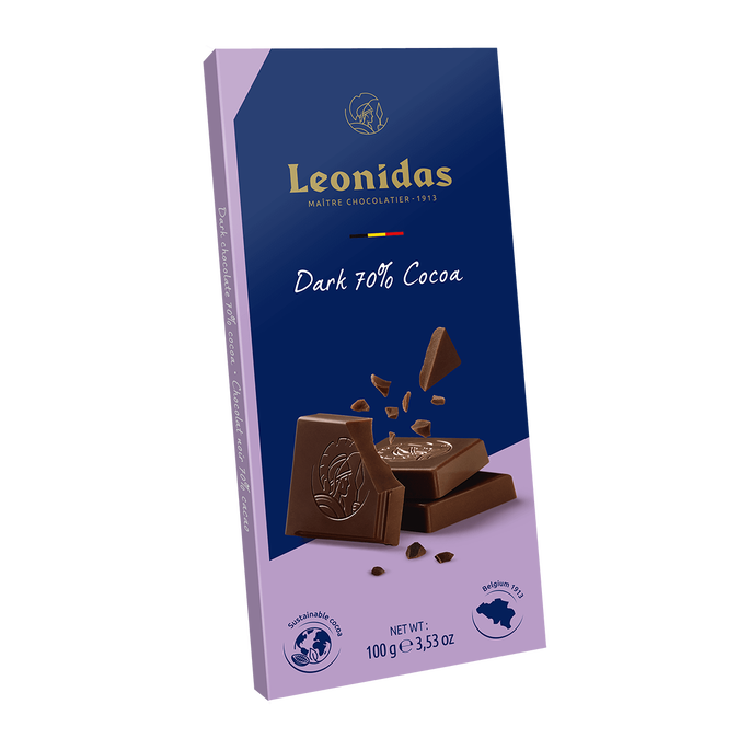 Tablette noir 70% cacao 100G